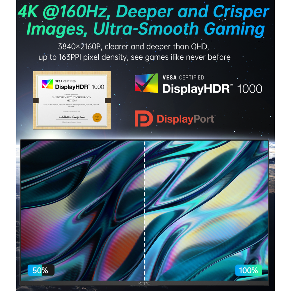 Монитор KTC 27" M27P20P Black - фото 9