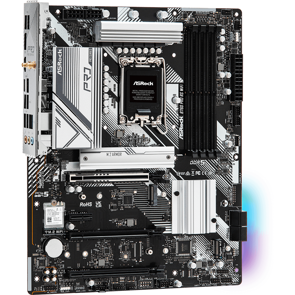 Материнская плата ASRock B760 PRO RS WIFI - фото 3