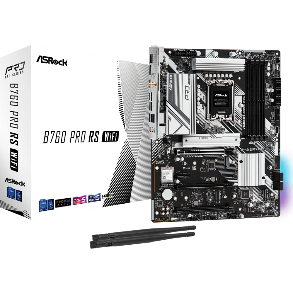 Материнская плата ASRock B760 PRO RS WIFI - фото 5