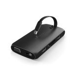Док-станция Satechi USB-C On-the-Go Multiport Adapter Black (ST-UCMBAK)