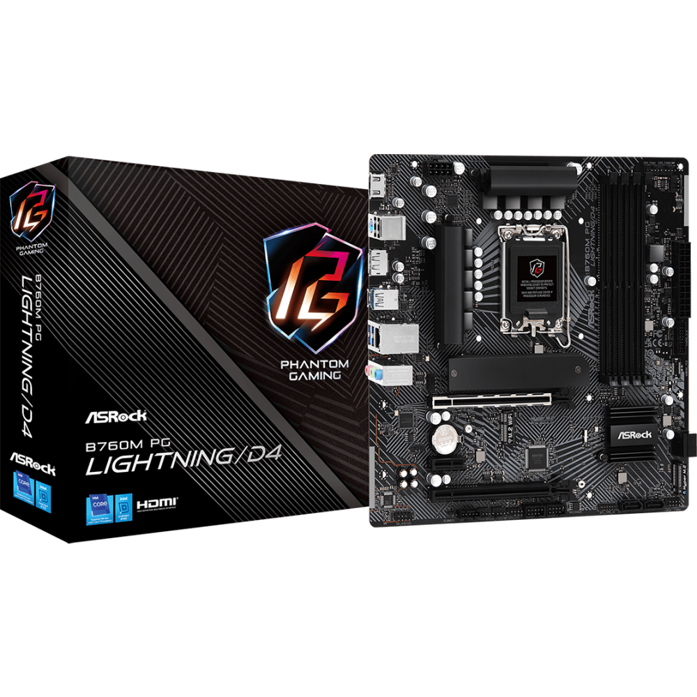 Материнская плата ASRock B760M PG Lightning/D4 - фото 5