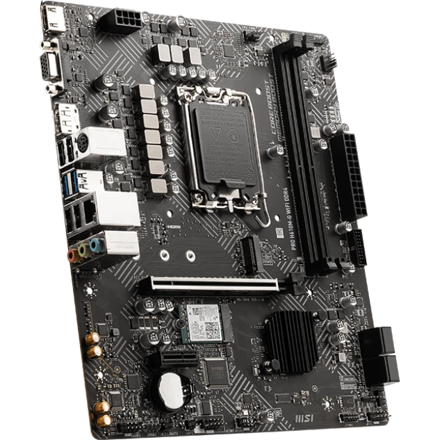 Материнская плата MSI PRO H610M-G WIFI DDR4 - фото 2