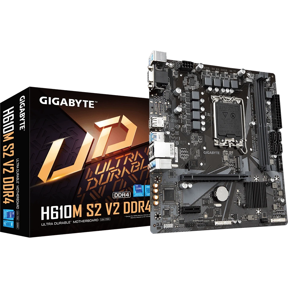 Материнская плата Gigabyte H610M S2 V2 DDR4 - фото 5