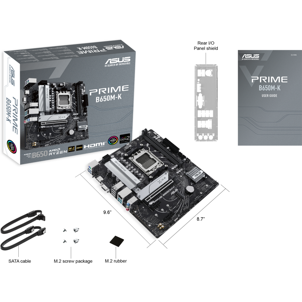 Материнская плата ASUS PRIME B650M-K - фото 5