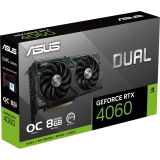 Видеокарта NVIDIA GeForce RTX 4060 ASUS 8Gb (DUAL-RTX4060-O8G)