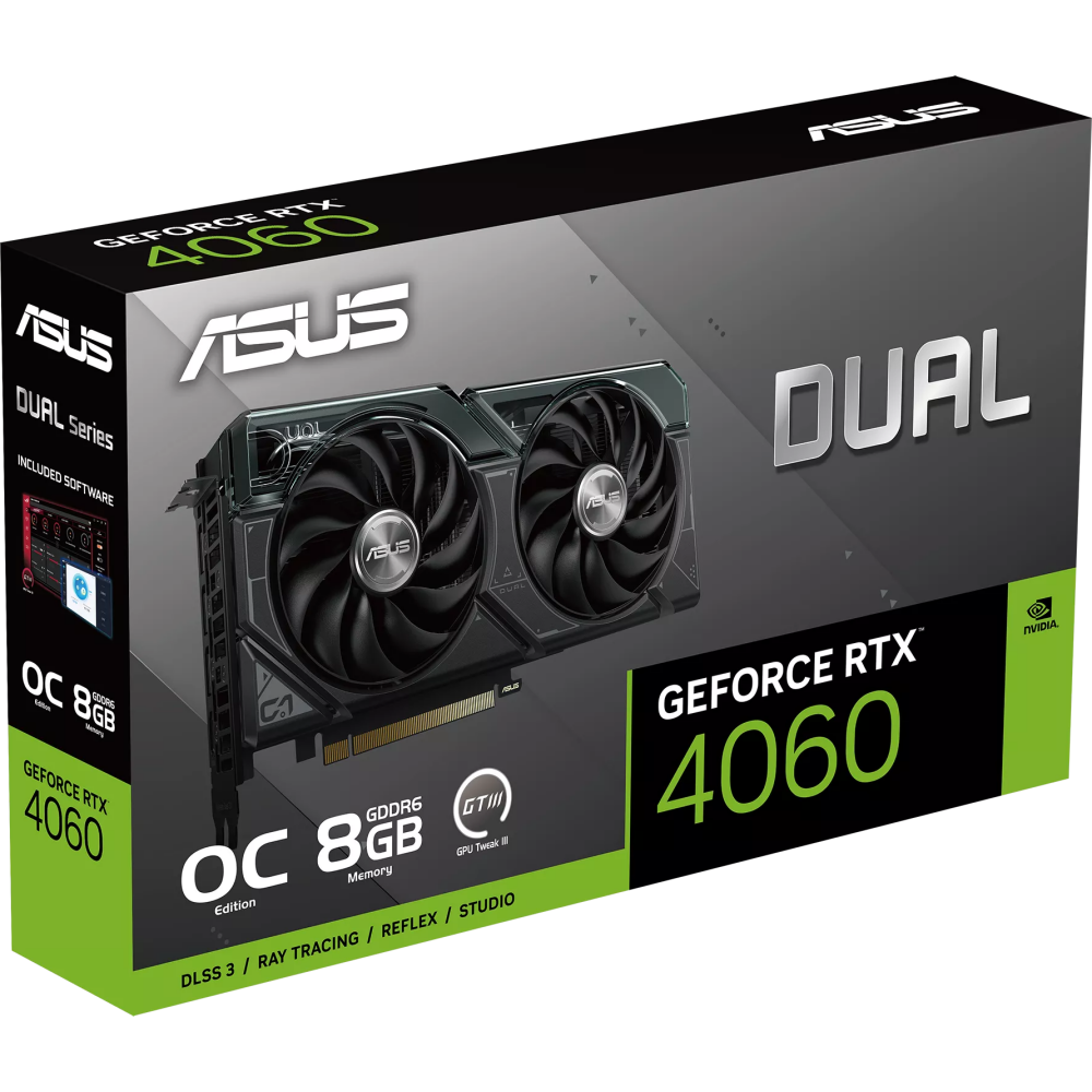 Видеокарта NVIDIA GeForce RTX 4060 ASUS 8GB (DUAL-RTX4060-O8G) - фото 9