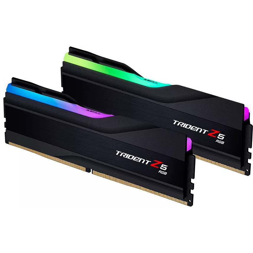 Оперативная память 64Gb DDR5 6800MHz G.Skill Trident Z5 RGB (F5-6800J3445G32GX2-TZ5RK) (2x32Gb KIT) - фото 2