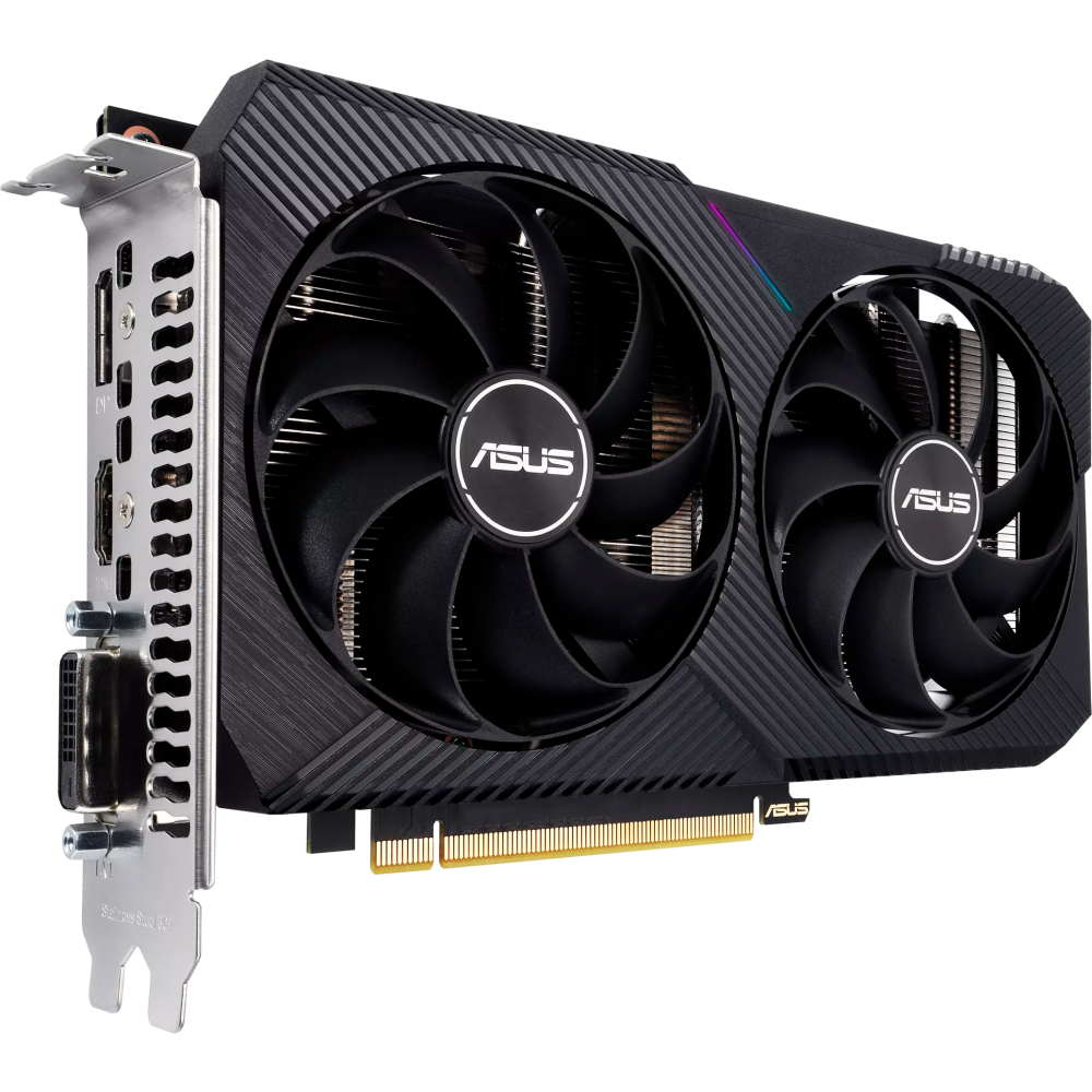 Видеокарта NVIDIA GeForce RTX 3050 ASUS 8GB (DUAL-RTX3050-O8G-V2)