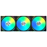 Вентилятор для корпуса Lian Li UNI Fan ALV2 120 Triple Black (3 шт.) (G99.12ALV23B.00/G48.12ALV23B.01/G99.12ALV23B.R0)
