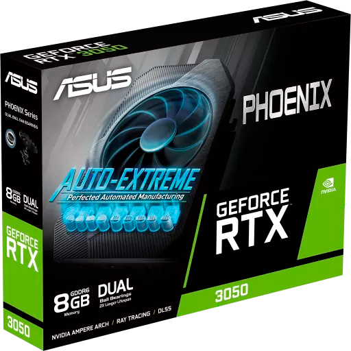 Видеокарта NVIDIA GeForce RTX 3050 ASUS 8Gb (PH-RTX3050-8G-V2) - фото 7