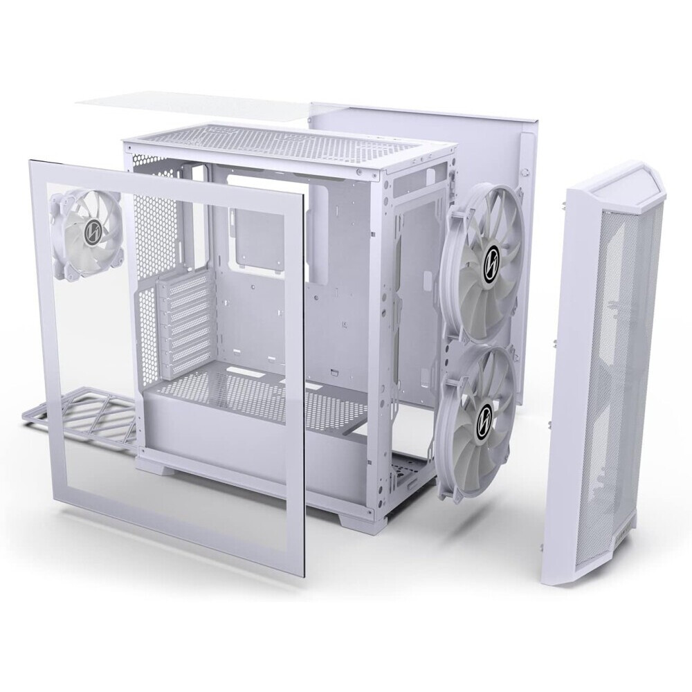 Корпус Lian Li Lancool 215 Mesh Snow White - G99.LAN215W.00/R0 - фото 7
