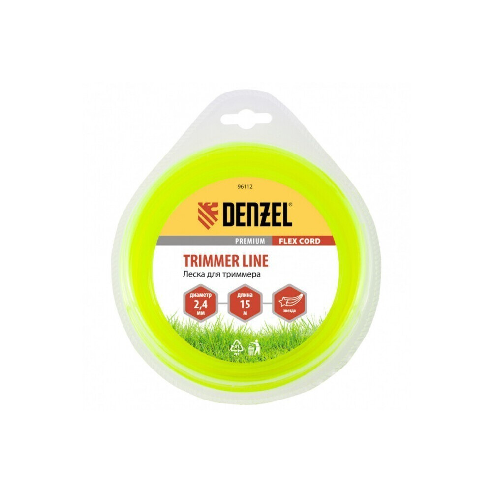 Леска для триммера Denzel 96112