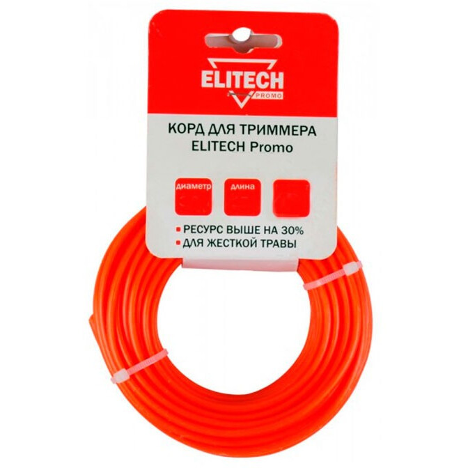 Леска для триммера Elitech 0809.019800 - 201951