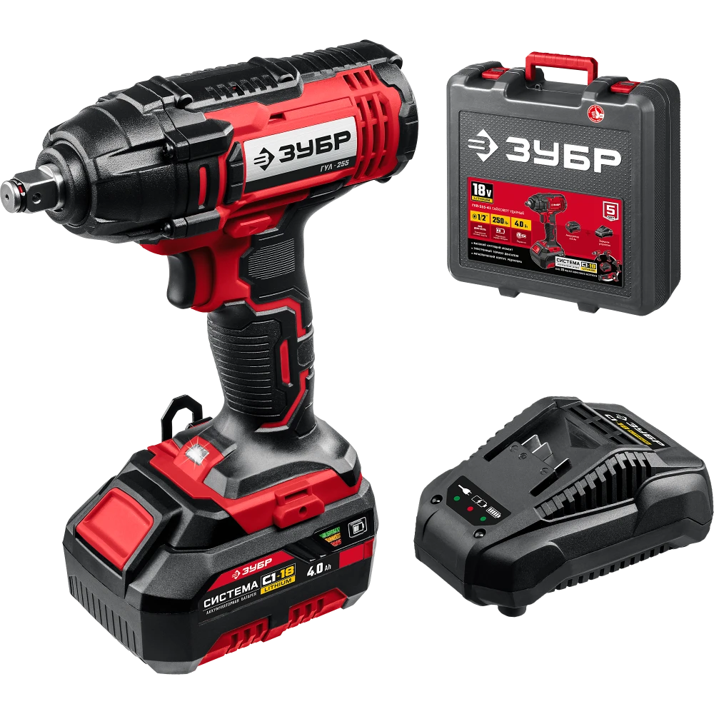 Гайковёрт ЗУБР ГУЛ-255-41