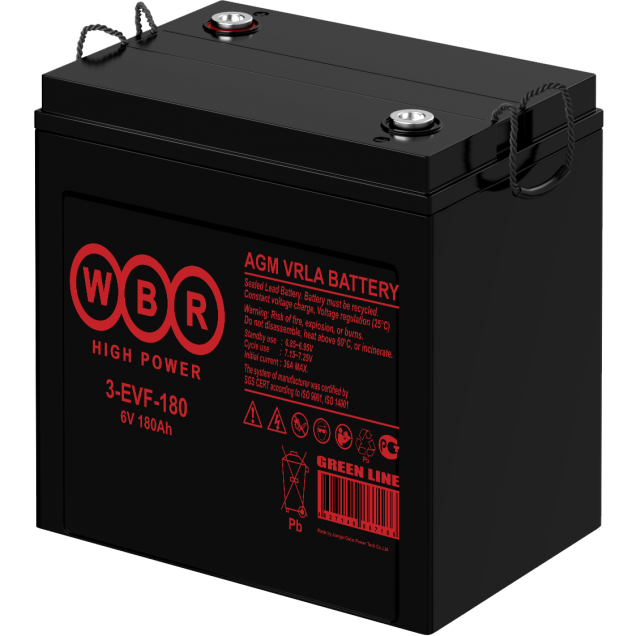 Аккумуляторная батарея WBR 3-EVF-180 - фото 2