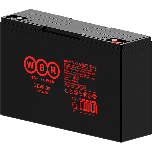 Аккумуляторная батарея WBR 6-EVF-32 - фото 2