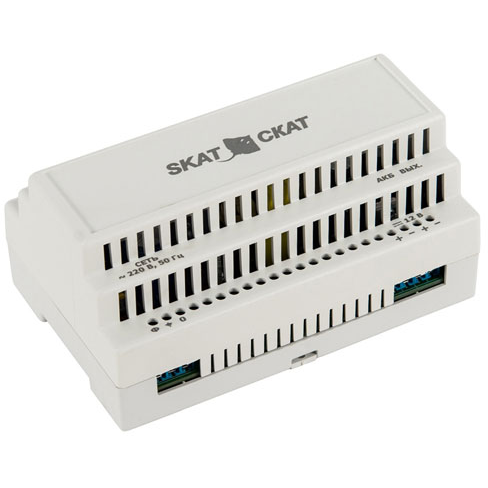 Блок бесперебойного питания Бастион SKAT-12-6,0 DIN - 586 - фото 3