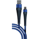 Кабель USB - USB Type-C, 1м, BoraSCO 38505 Blue