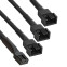 Разветвитель 4-pin - 3x 4-pin, 0.25м, ExeGate EX294792RUS - фото 2