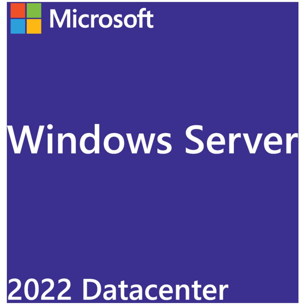 ПО Microsoft Windows Server Datacenter 2022 64-bit English DVD 16 Core (P71-09389)