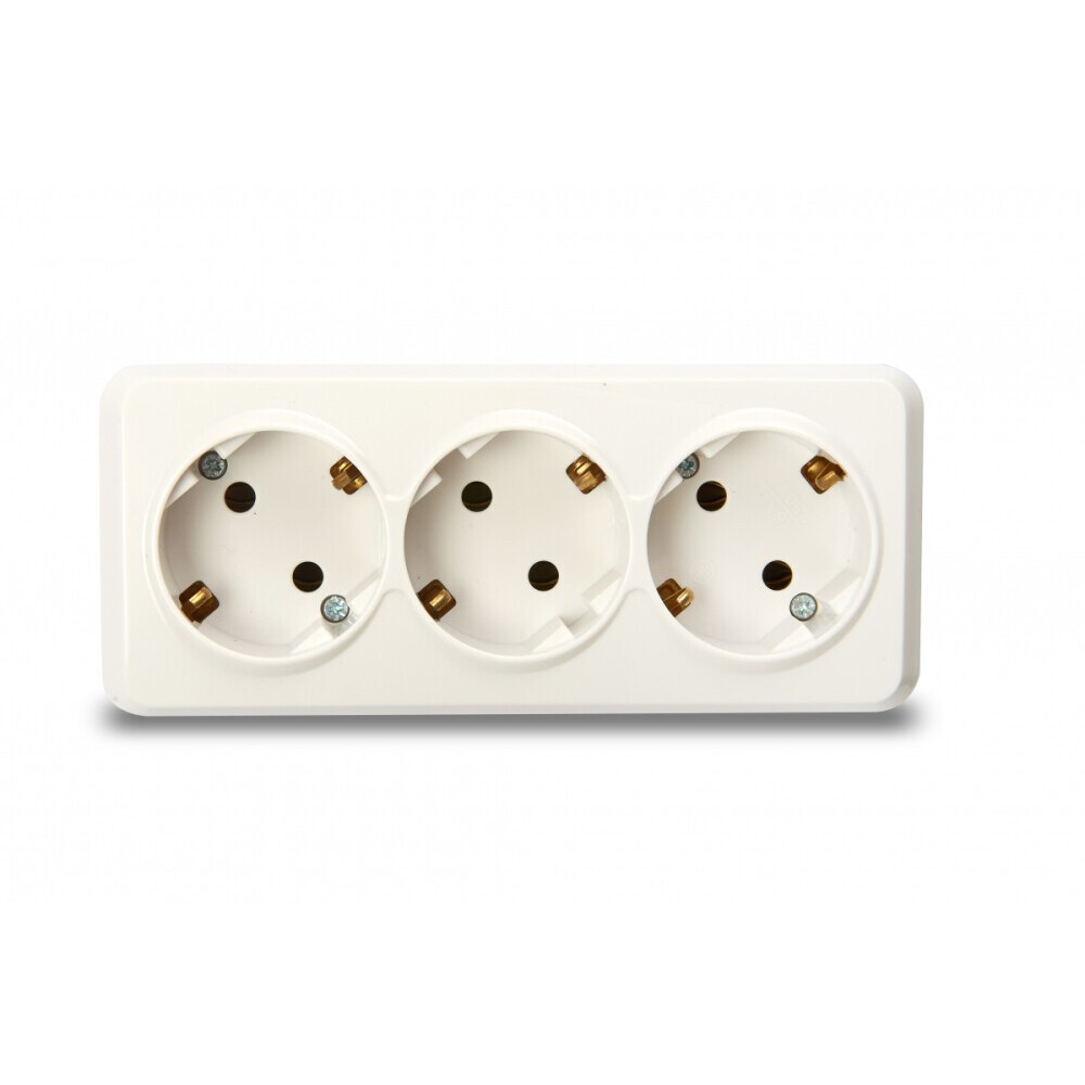 Электрическая розетка SmartBuy SBE-03w-16-S3-Z