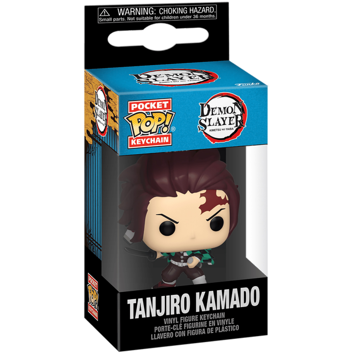 Брелок Funko Pocket POP! Demon Slayer Tanjiro Kamado - 61374 - фото 2