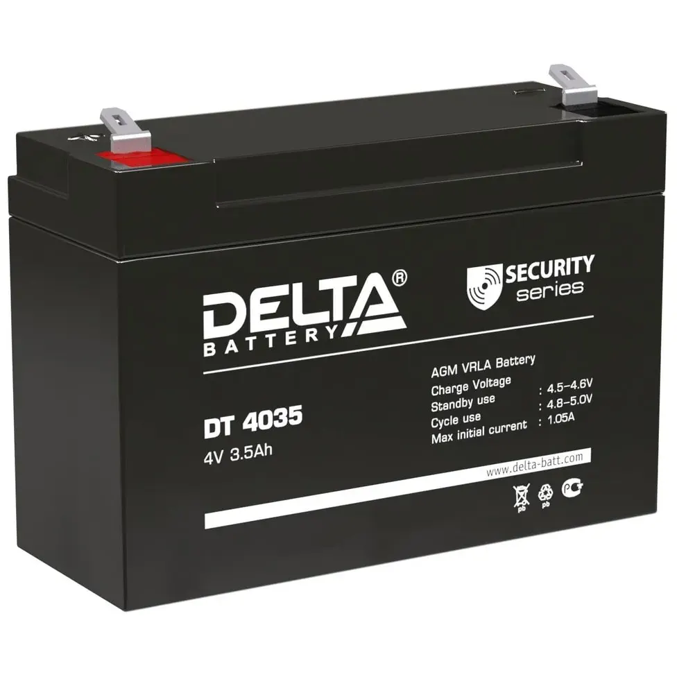 Аккумуляторная батарея Delta DT4035 - DT 4035
