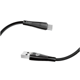 Кабель USB - USB Type-C, 1м, itel C21s Black (ICD-C21s)