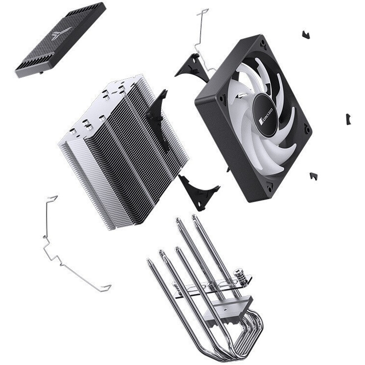 Кулер Jonsbo CR-1000 EVO ARGB Black - фото 5