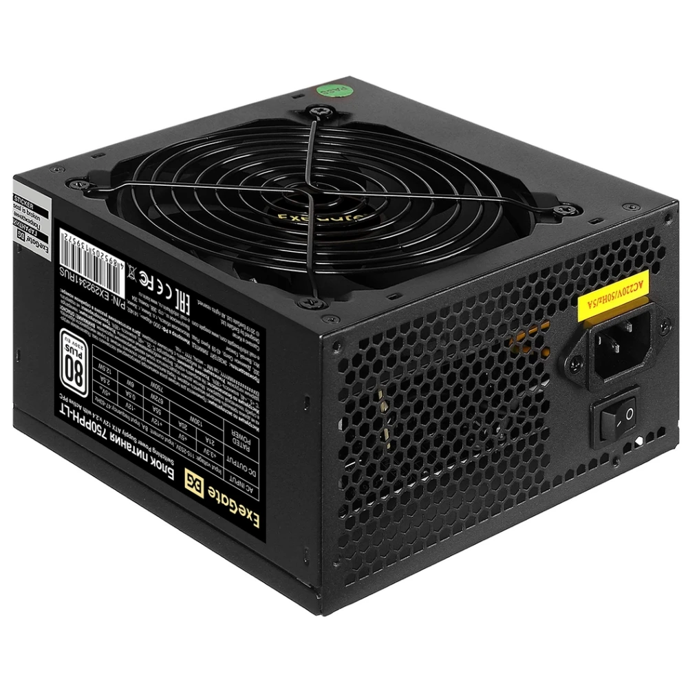 Блок питания 750W ExeGate 750PPH-LT (EX292341RUS) - фото 2