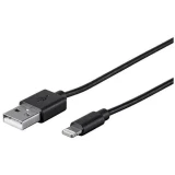 Кабель USB - Lightning, 1м, PREMIER 6-703 1.0BK Black