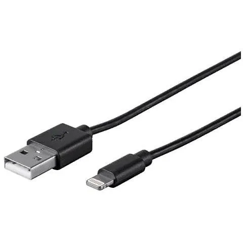 Кабель USB - Lightning, 1м, PREMIER 6-703 1.0BK Black - фото 2