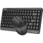 Клавиатура + мышь A4Tech Fstyler FG1110 Black/Grey - фото 3