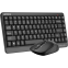 Клавиатура + мышь A4Tech Fstyler FG1110 Black/Grey - фото 2