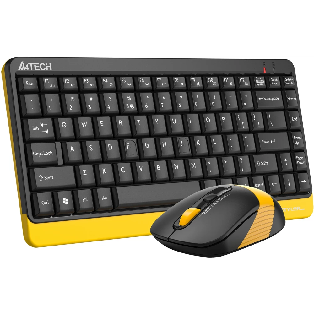 Клавиатура + мышь A4Tech Fstyler FG1110 Bumblebee - фото 2