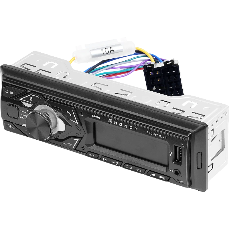 Автомагнитола УРАЛ МОЛОТ АРС-МТ 111С - фото 2