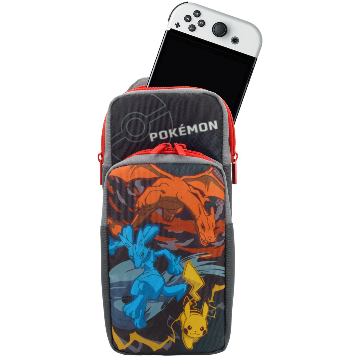 Сумка Hori Adventure Pack Lucario, Pikachu для Nintendo Switch - NSW-415U - фото 3