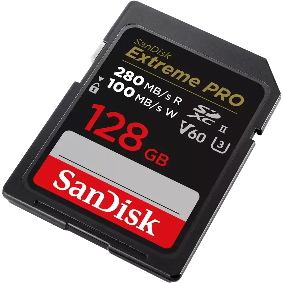 Карта памяти 128Gb SD SanDisk Extreme Pro (SDSDXEP-128G-GN4IN) - фото 2