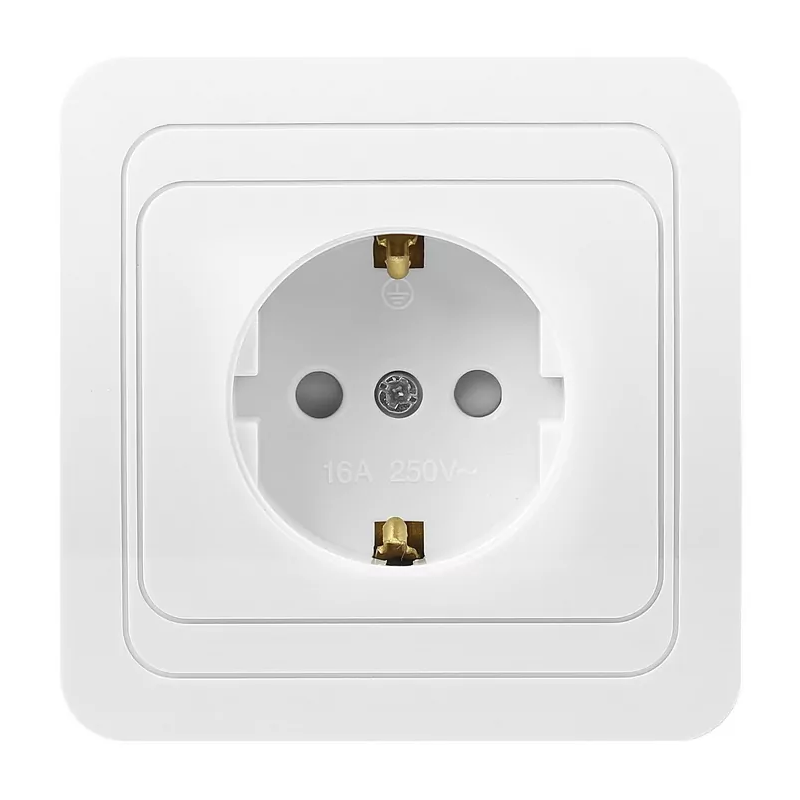 Электрическая розетка SmartBuy SBE-02w-16-S1-Z-c