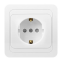 Электрическая розетка SmartBuy SBE-02w-16-S1-Z-c