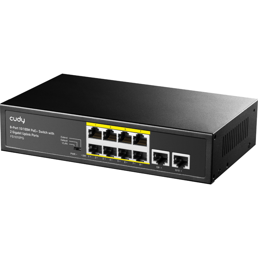 Коммутатор (свитч) Cudy FS1010PG - фото 2