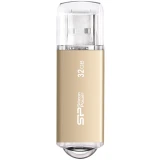 USB Flash накопитель 32Gb Silicon Power Ultima II I-series Champagne (SP032GBUF2M01V1C)