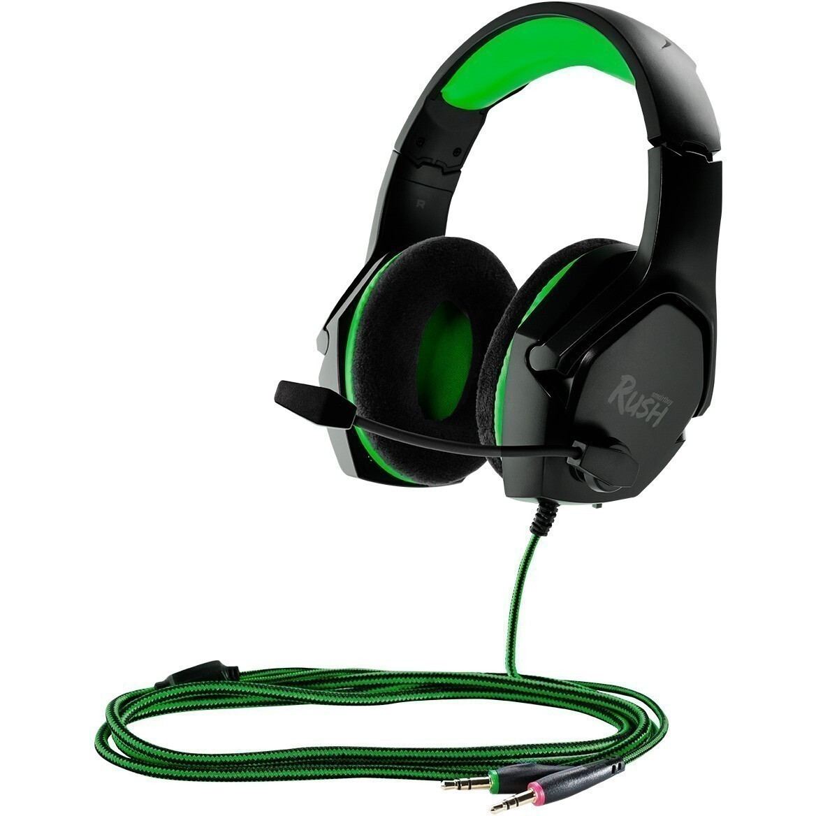 Гарнитура SmartBuy Rush Aspid Black/Green (SBHG-9760) - фото 3
