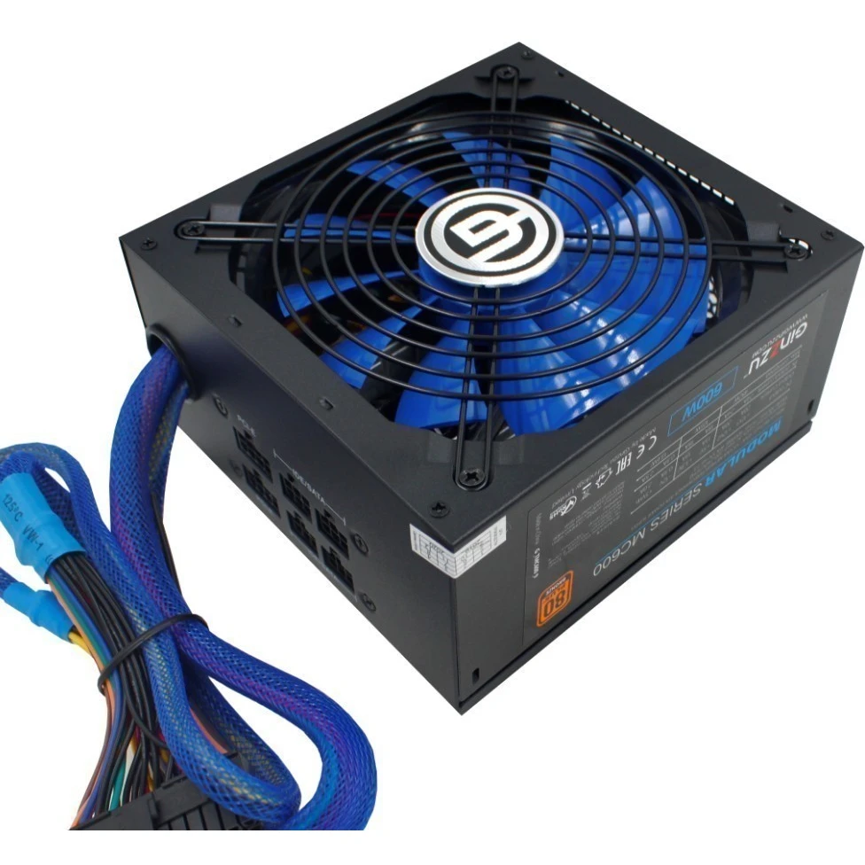 Блок питания 600W Ginzzu MC600 - MC600  - фото 2