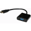 Переходник HDMI (M) - VGA (F), 0.15м, PREMIER 5-983B Black