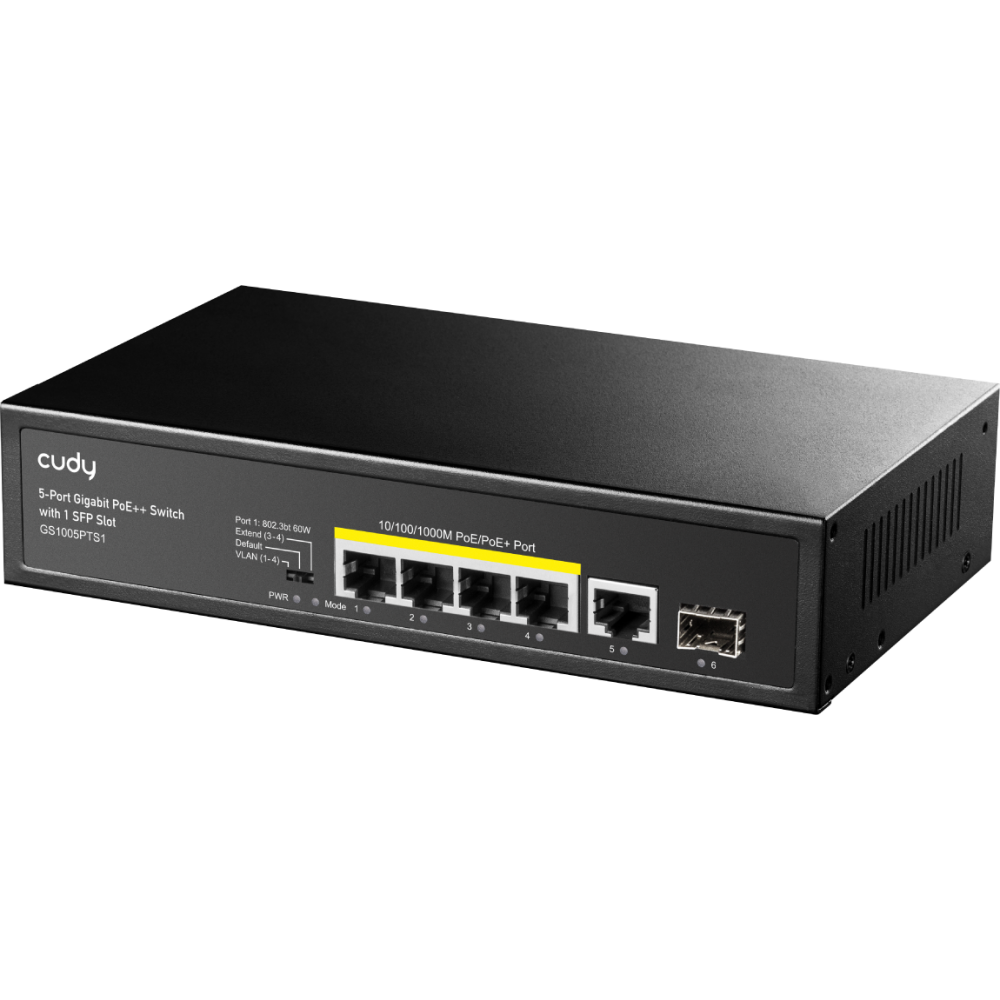 Коммутатор (свитч) Cudy GS1005PTS1 - фото 2