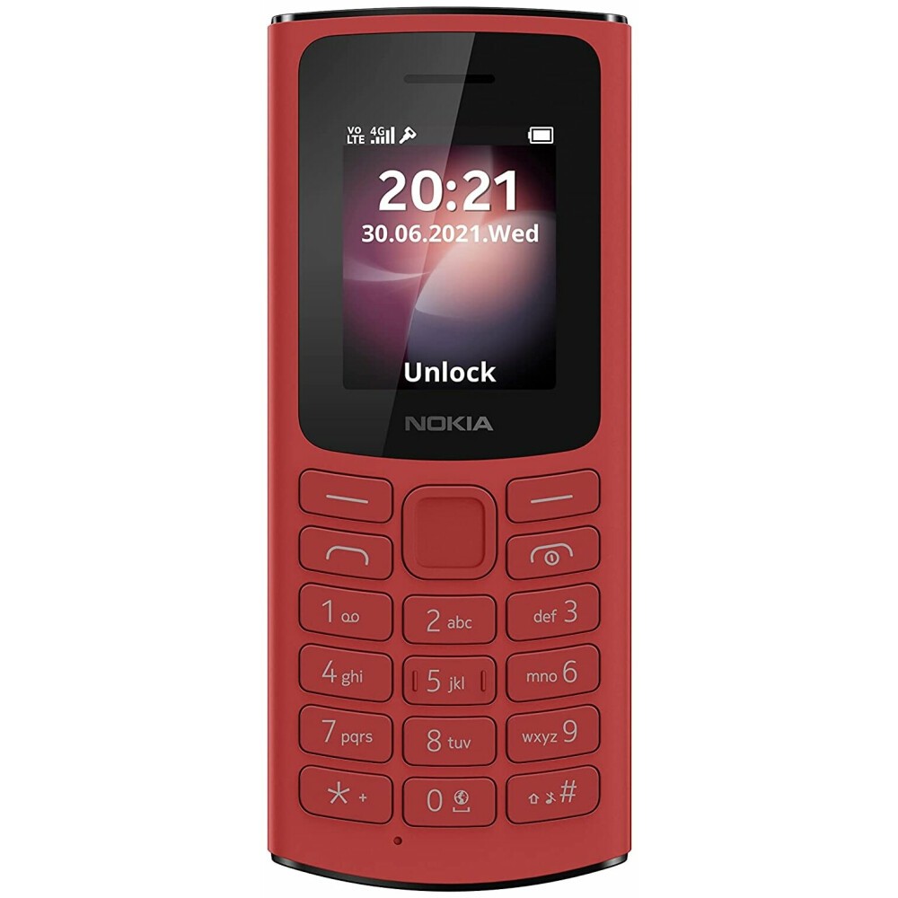 Телефон Nokia 105 Dual Sim Red (TA-1557) - 1GF019CPB1C02