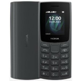 Телефон Nokia 105 SS Сharcoal (TA-1569) (1GF019EPA2C03)