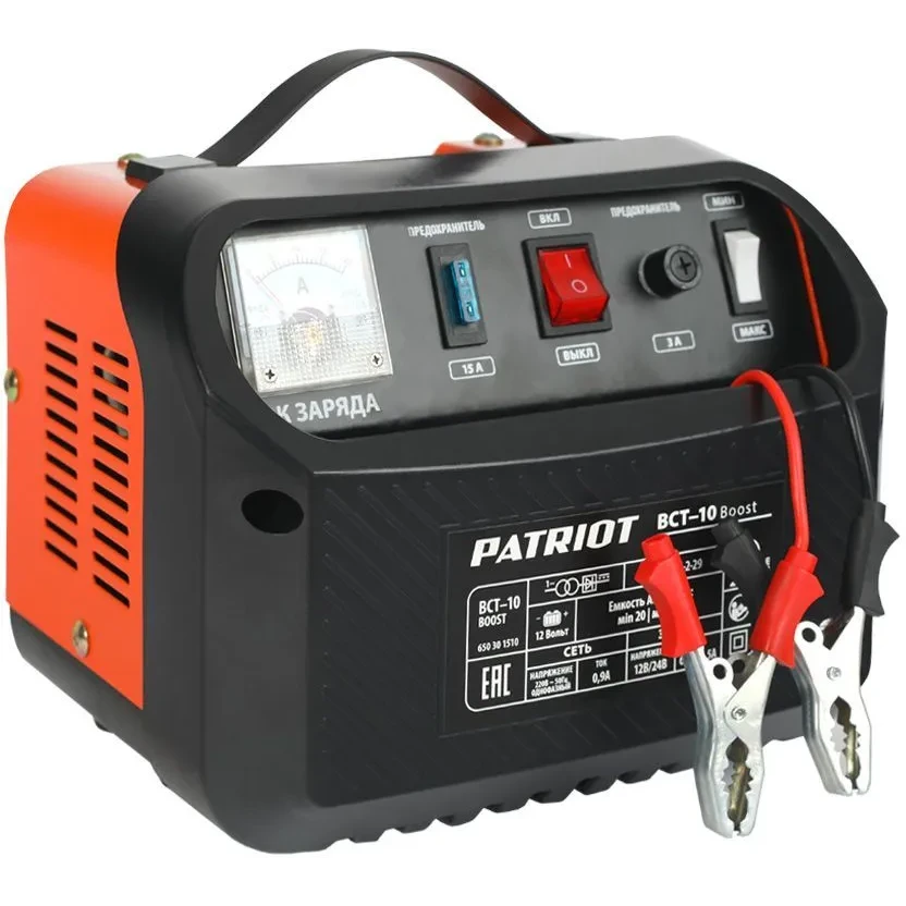 Зарядное устройство PATRIOT BCT-10 Boost - 650301510 - фото 2