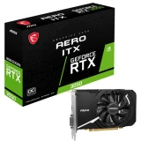 Видеокарта NVIDIA GeForce RTX 3050 MSI 8GB (RTX 3050 AERO ITX 8G OCV2)